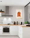 Porte_Tiny Door_Marron_aluminium_encadre_cuisine_moderne_industriel.webp
