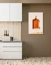 Porte_Tiny Door_Marron_poster_encadre_cuisine_moderne.webp