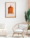 Porte_Tiny Door_Marron_toile_encadre_salon_osier.webp