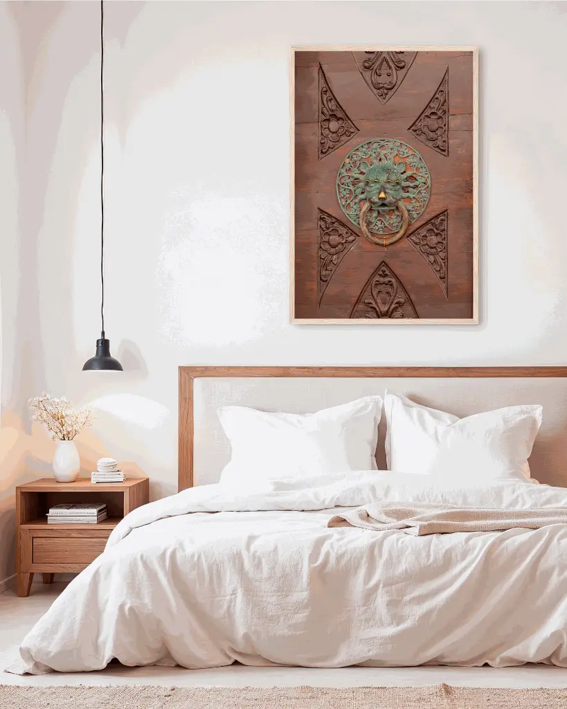 Porte_Détail_Dubrovnik_poster_encadre_chambre_scandinave_moderne.webp