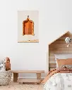 Porte_Tiny Door_Marron_poster_chambre_enfant_scandinave_moderne.webp