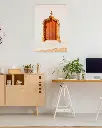 Porte_Tiny Door_Marron_poster_bureau_atelier_maison.webp