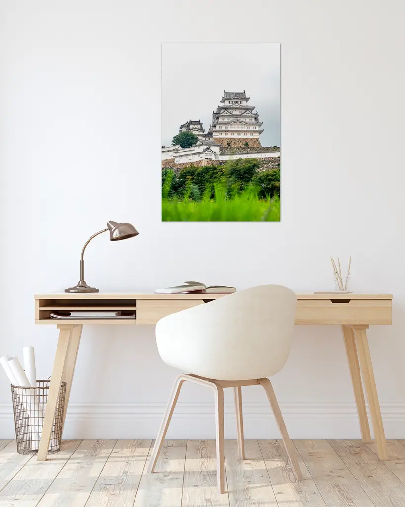 Château_Himeji_fine art_2_bureau_scandinave_moderne.webp