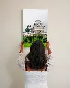 Château_Himeji_toile_simple_3_femme_mur.webp