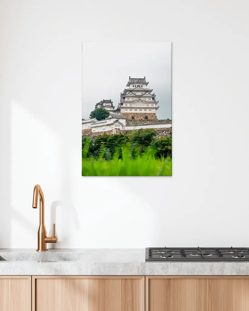 Château_Himeji_toile_simple_5_cuisine_scandinave_moderne.webp