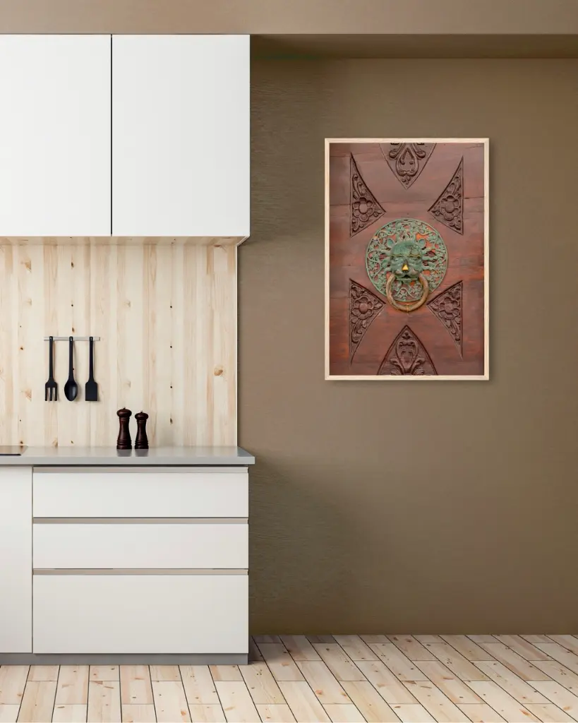 Porte_Détail_Dubrovnik_poster_encadre_cuisine_moderne - Grande.webp