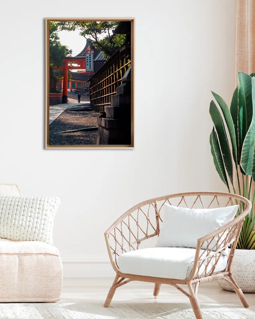 Temple_Inari_Kyoto_Papi_toile_cadre_4_salon_osier.webp