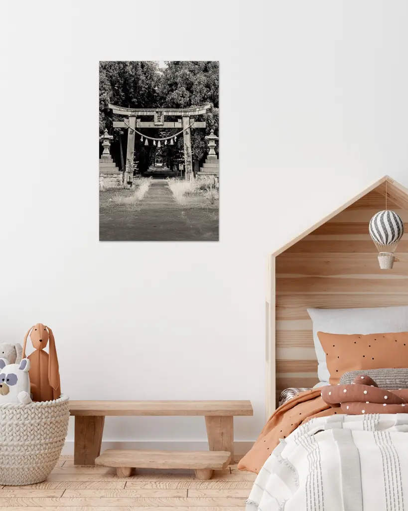 Temple_Torii_Kochi_fine art_5_chambre_enfant_scandinave_moderne.webp