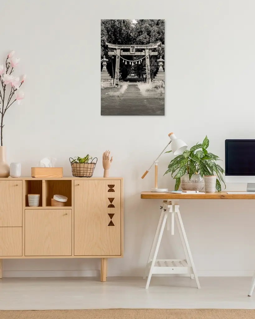 Temple_Torii_Kochi_toile_simple_4_bureau_atelier_maison.webp