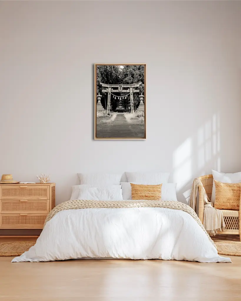 Temple_Torii_Kochi_toile_cadre_5_chambre_osier.webp