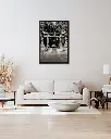 Temple_Torii_Kochi_toile_cadre_2_salon_beige_tissus_moderne.webp