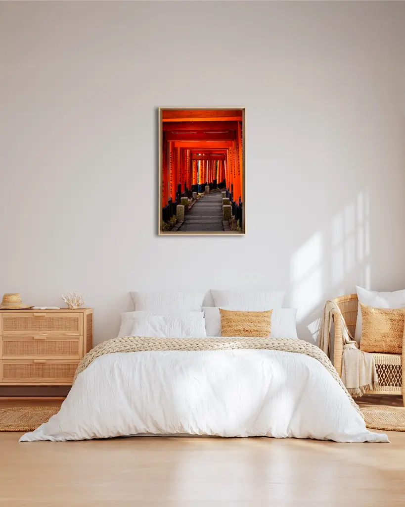 Torii_Temple_Inari_toile_cadre_5_chambre_osier.webp