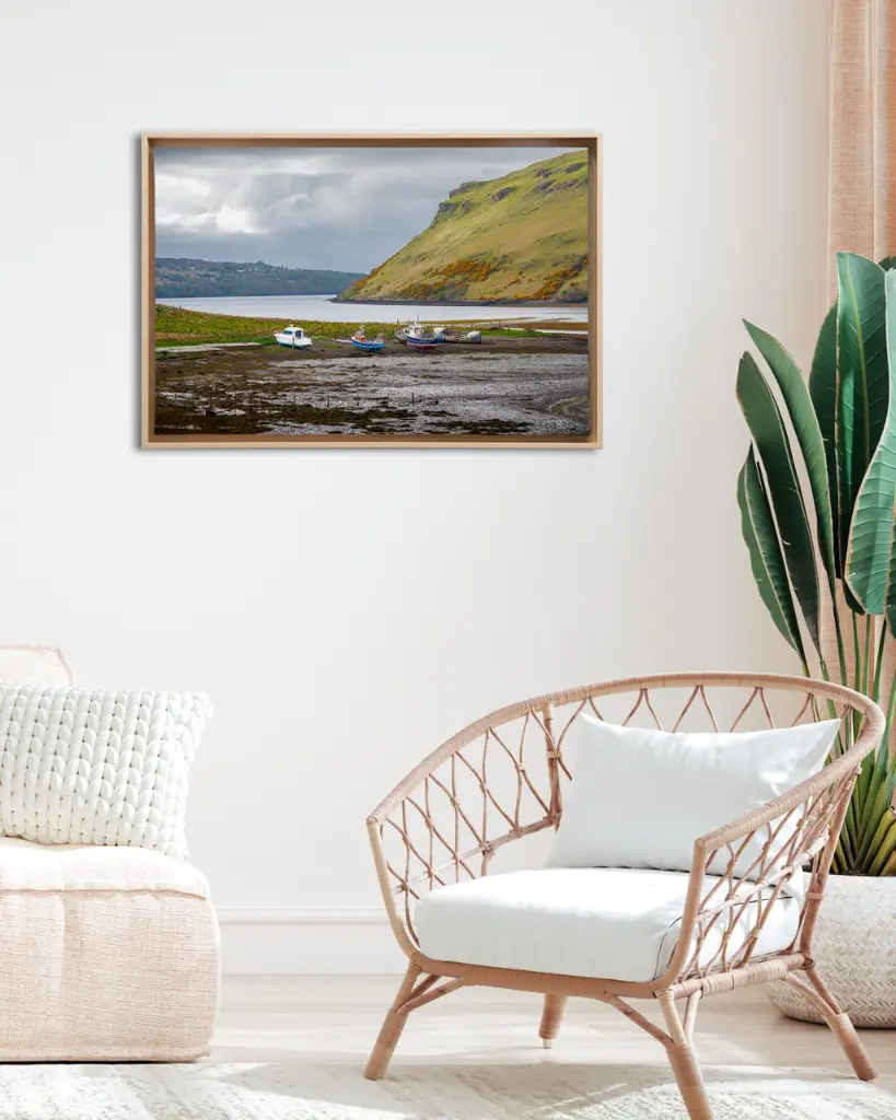 Skye_bateau_montagne_scotland_toile_cadre_4_salon_osier.webp