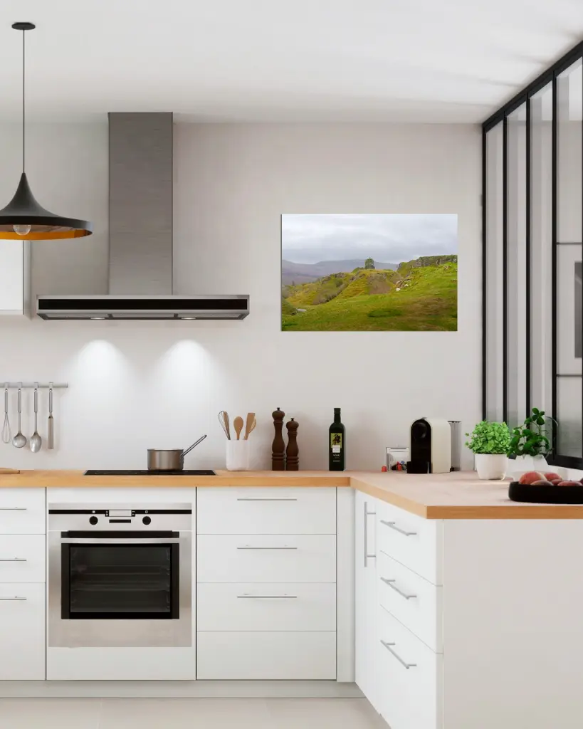 Fairy_glen_montagne_scotland_aluminium_4_encadre_cuisine_moderne_industriel.webp