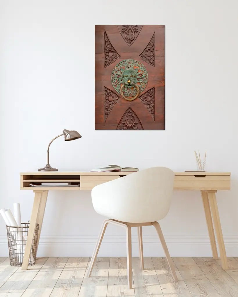 Porte_Détail_Dubrovnik_poster_bureau_scandinave_moderne.webp