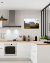 Glencoe_vallee_fleur_jaune_montagne_scotland_aluminium_4_encadre_cuisine_moderne_industriel.webp