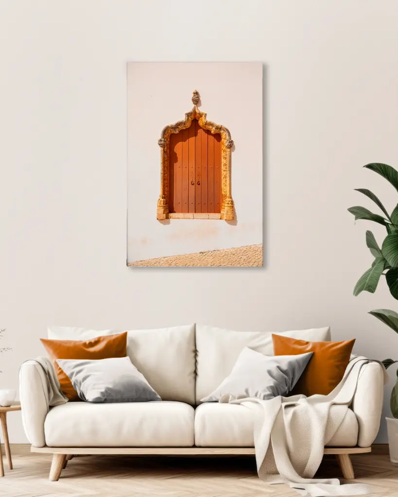 Petite porte du Portugal  - Toile (20x30 cm / 8x12″, Slim)