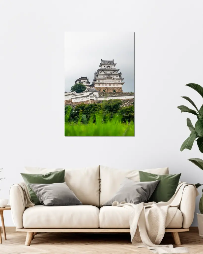 Château de Himeji – Photo d’art Japon - Tirage d'art (21x29.7 cm / 8x12")