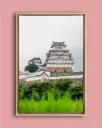 Château de Himeji – Photo d’art Japon - Toile encadrée