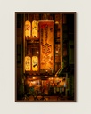 Restaurant japonais traditionnel – Photo d’art Japon - Poster encadré