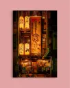 Restaurant japonais traditionnel – Photo d’art Japon - Toile