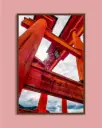Torii de Miyajima contre-jour – Photo d’art Japon - Poster encadré