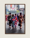 Yukata japonais tradition – Photo d’art Japon - Poster encadré