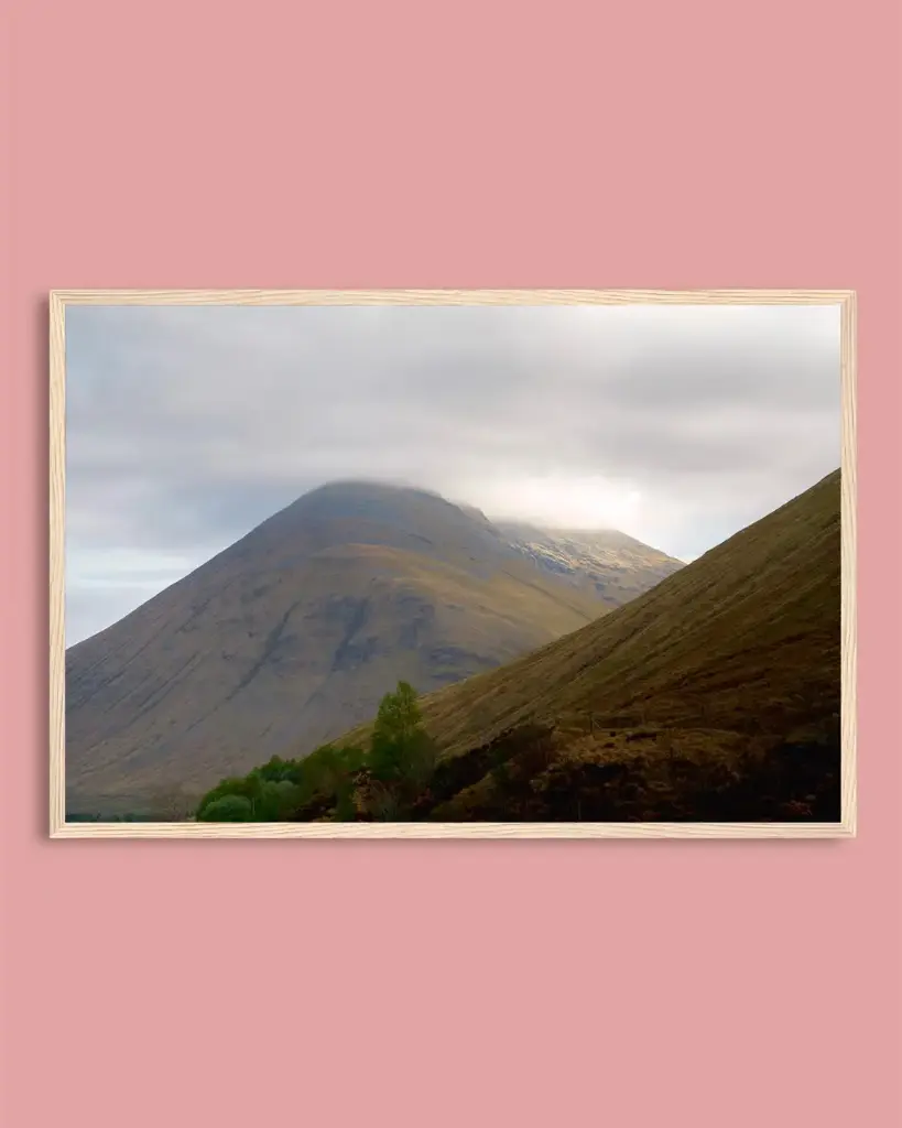 Loch Lomond – Brume matinale - Poster encadré