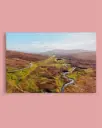 Vallée du Quiraing – Vue aérienne - Toile