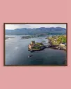 Château sur l’eau – Eilean Donan - Poster encadré