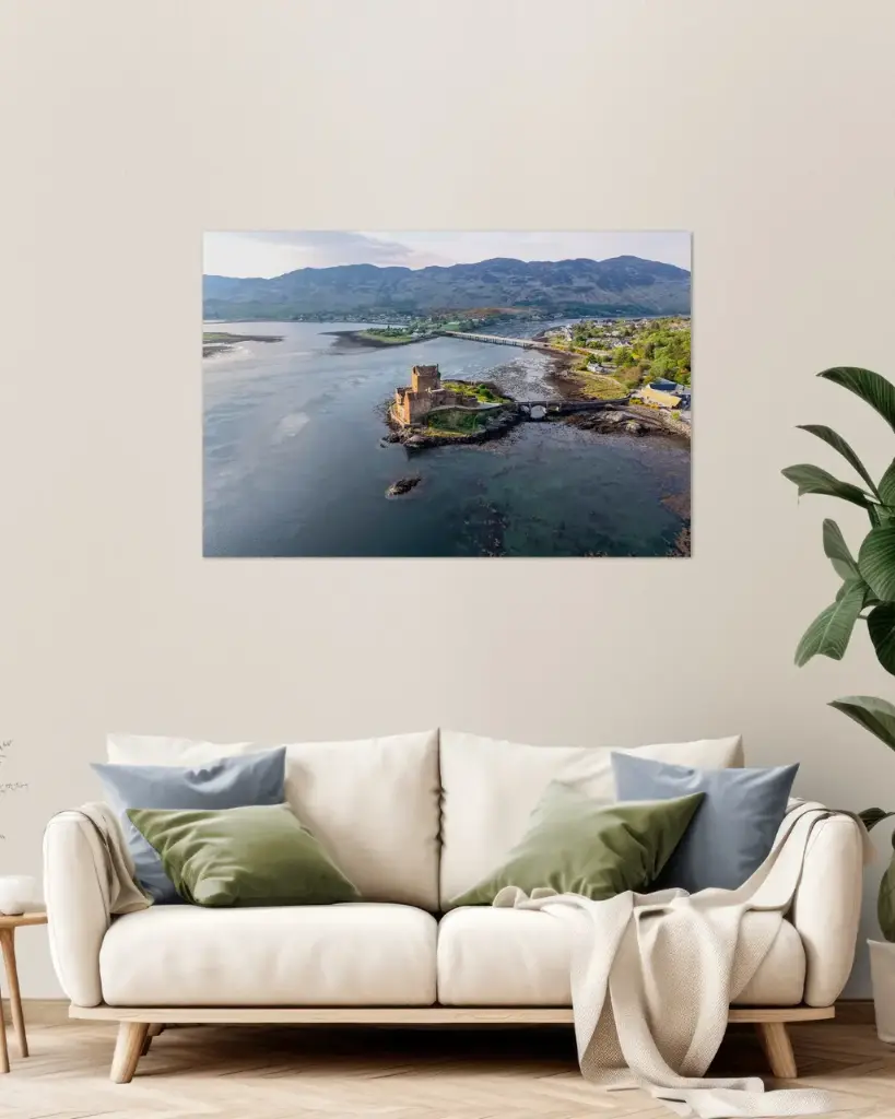 FINE ART - The legend of Eilean Donan, Scotland (21x29.7 cm / 8x12")