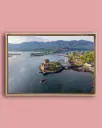 Château sur l’eau – Eilean Donan - Toile encadrée