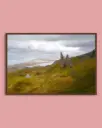 Old Man of Storr – Rochers mythiques - Poster encadré