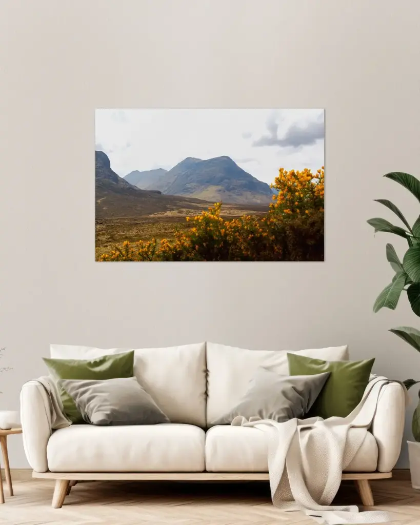 FINE ART - On the trail of Meall a' Bhuiridh, Scotland (21x29.7 cm / 8x12")