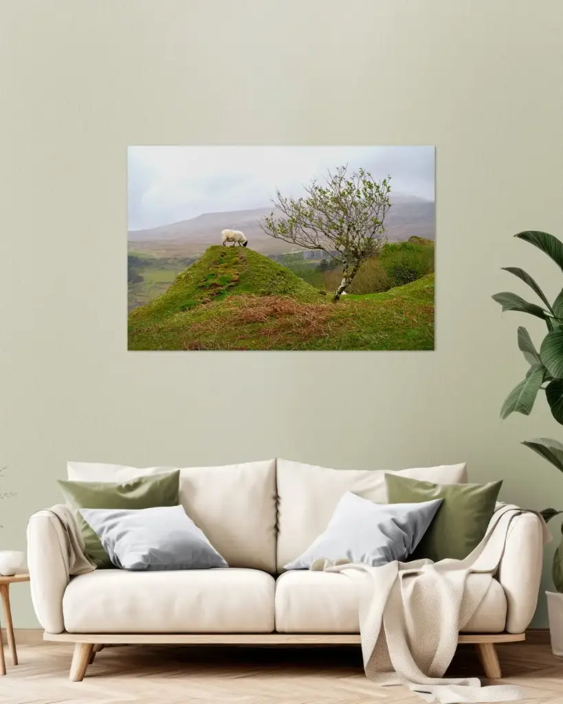 FINE ART - A gentle resident in Fairy Glen, Scotland (21x29.7 cm / 8x12")