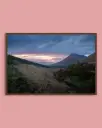 Loch Lomond – Coucher de soleil - Poster encadré