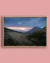 Loch Lomond – Coucher de soleil - Toile encadrée