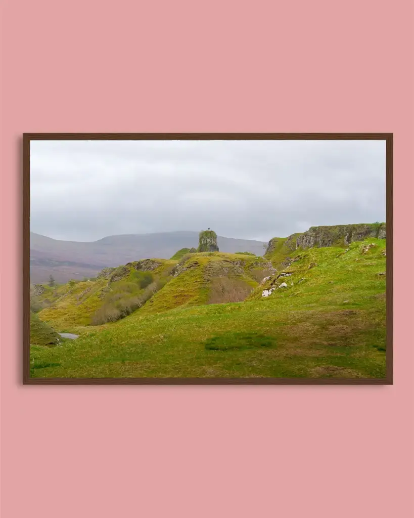 Fairy Glen – Collines enchantées - Poster encadré