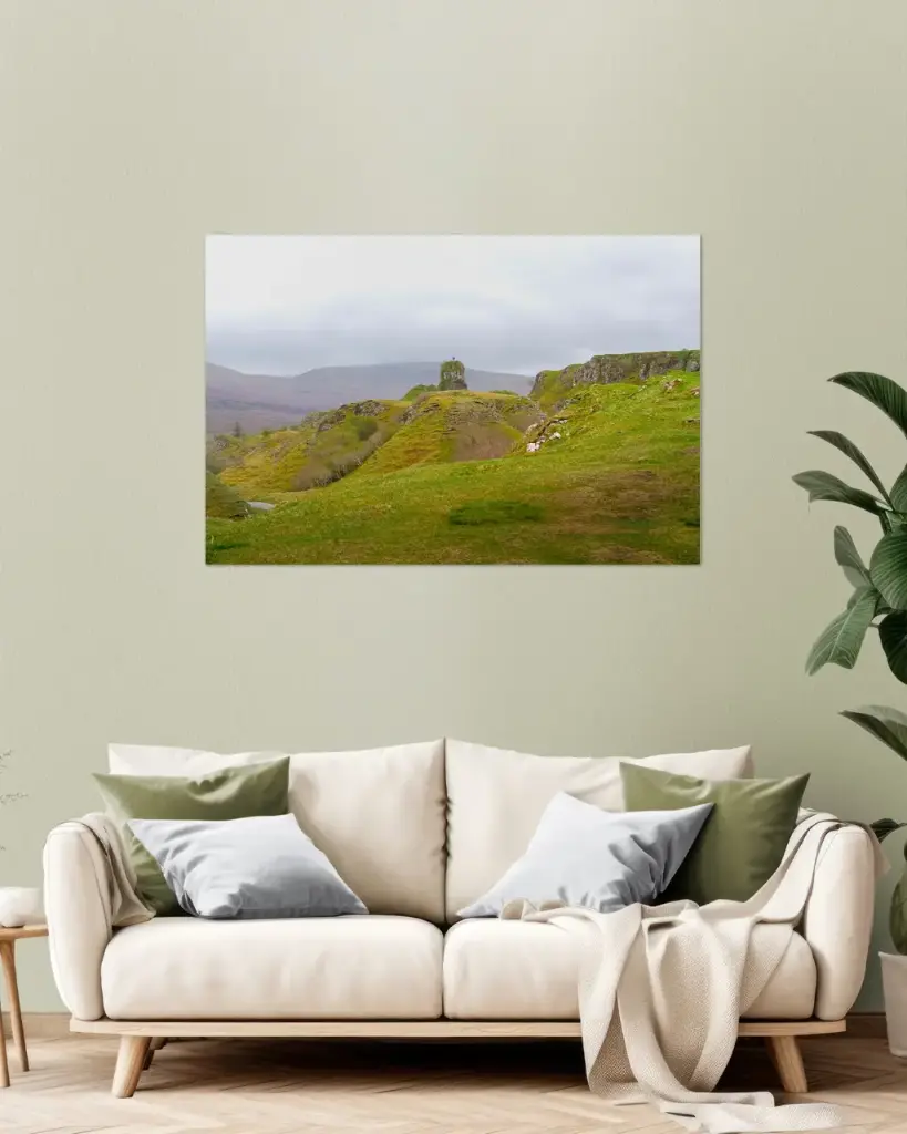 FINE ART - A moment suspended in Fairy Glen, Scotland (21x29.7 cm / 8x12")