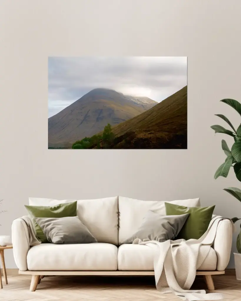 ALUMINIUM DIBOND – Blet alarm clock at Beinn Dorain, Scotland