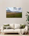 CANVAS – When the clouds draw the light in the valley of Aonach air Chrith, Scotland