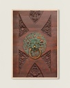 Porte à emblème de tête de lion – Dubrovnik - Poster encadré