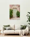 Porte vert pastel - Tirage d'art