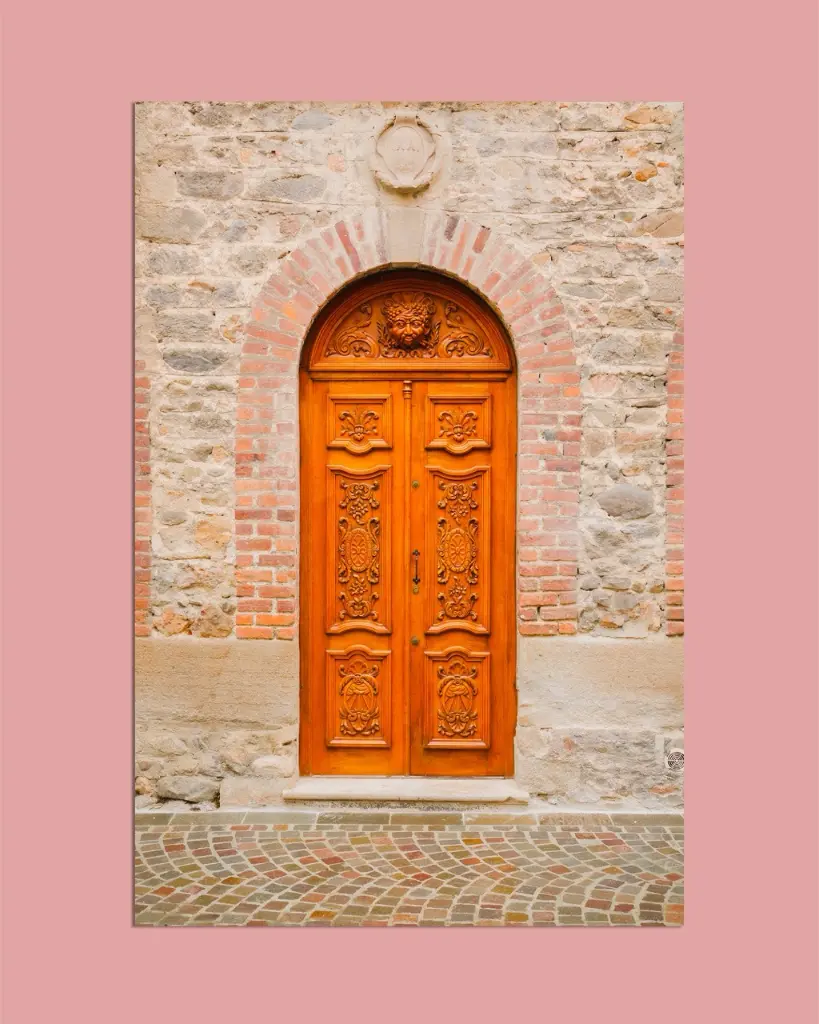 Porte ancienne Française - Aluminium