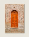 Porte ancienne Française - Poster encadré