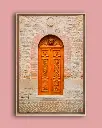 Porte ancienne Française - Toile encadrée