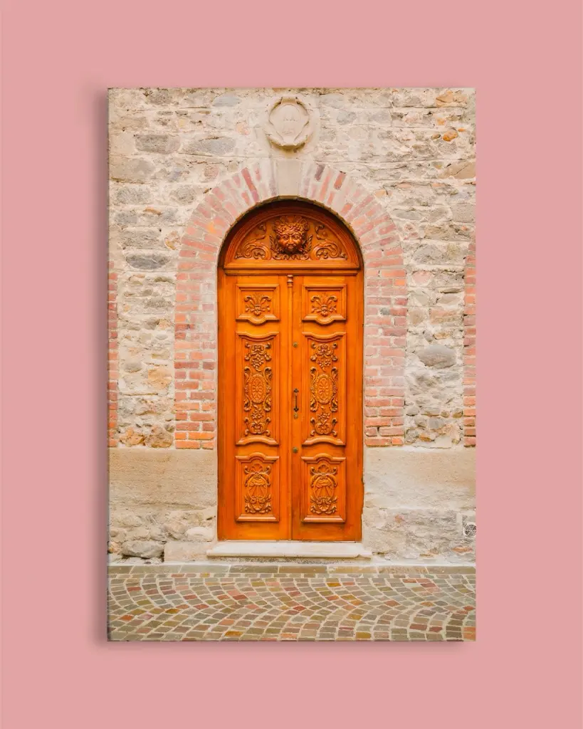 Porte ancienne Française  - Toile