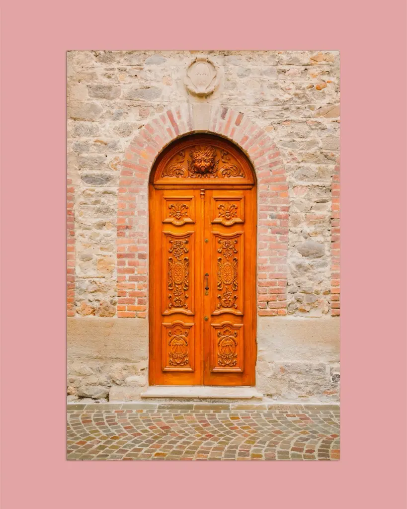 Porte ancienne Française - Tirage d'art