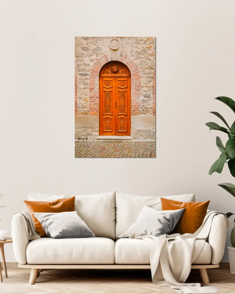 Porte ancienne Française - Tirage d'art