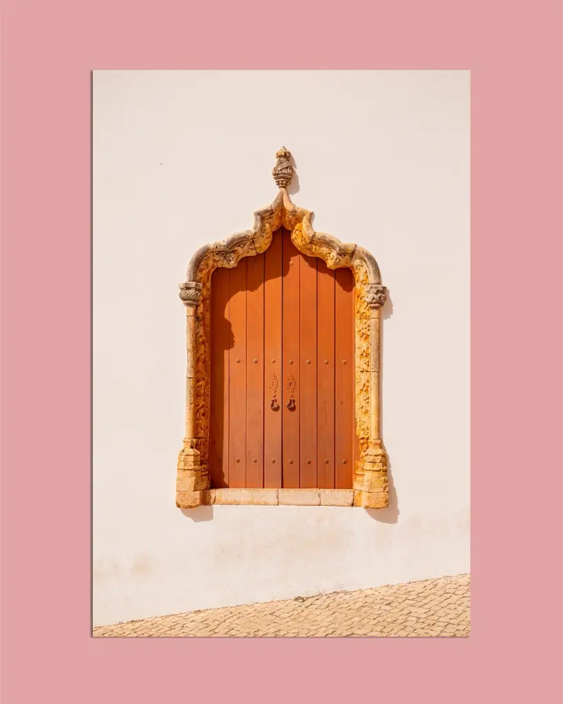 Petite porte du Portugal - Aluminium